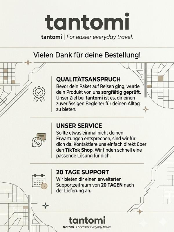 TANTOMI Unser Qualitätsversprechen