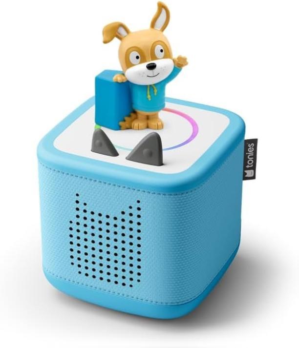 tonies Toniebox 2 Bundle Incl. 1 Tonies: Lalalinos Cosmo - Musik und Abentuer, Himmelblau, Audioplayer für Hörbücher, Lieder, Einschlafen und Tonieplay für Kinder