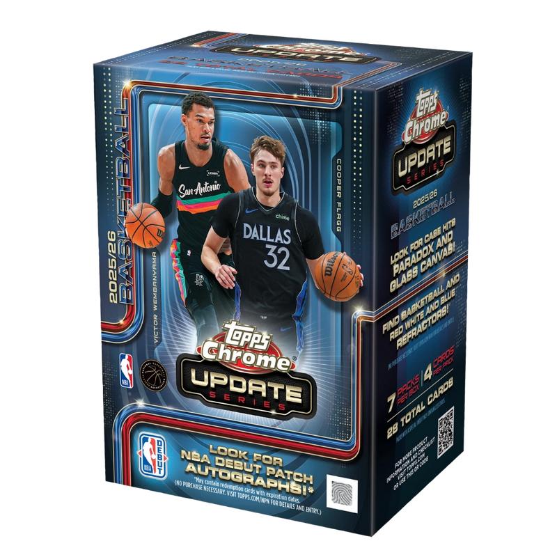 Topps 2025-26 Chrome Update Basketball - Value Box