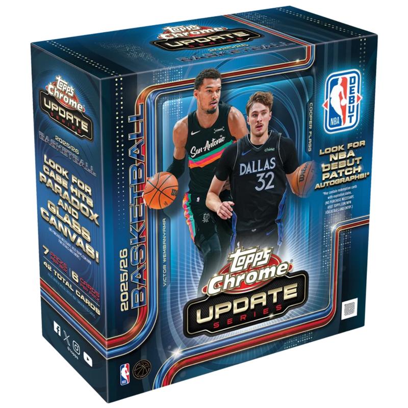 Topps Chrome Updates Basketball 2025/26 Mega - LIVEBREAK