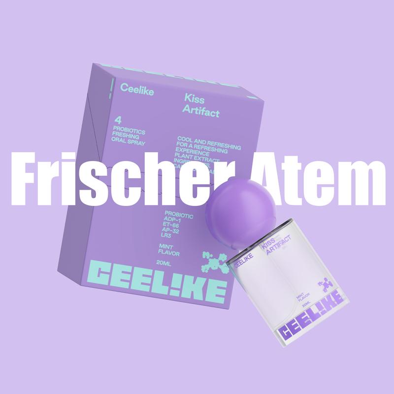 Tragbares Mundspray Ceelike, Minzgeschmack, 20 ml – Frische für den Atem im Alltag