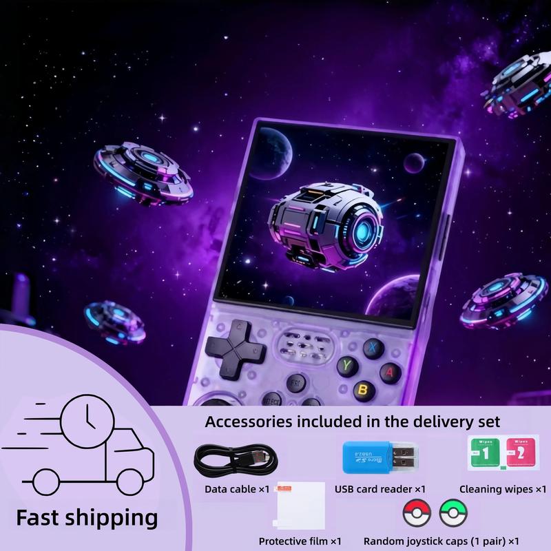 Triomind Tech K40 Max Portable Retro Handheld, 4‑inch HD Display, Wi‑Fi Multiplayer, Linux System, 2‑Player Battle, Fast Shipping – Perfect Gift for Birthday, Halloween, Black Friday & Christmas